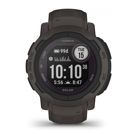 GARMIN - Montre Homme Instinct 2 Solar - Ref 010-02627-00