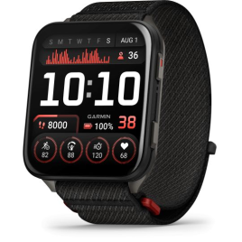 GARMIN - Montre Homme Venu X1 Black Titanium - Ref 010-02980-02