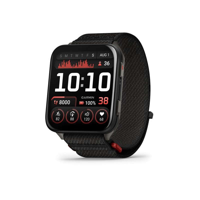GARMIN - Montre Homme Venu X1 Black Titanium - Ref 010-02980-02 GARMIN - Montre Homme Venu X1 Black Titanium - Ref 010-02980-02