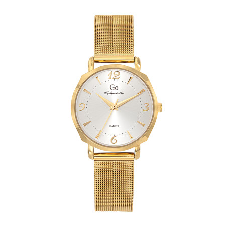 Girl Only - Montre Femme Maille milanaise doré - Ref 695563