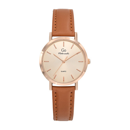 Girl Only - Montre Femme Cuir marron - Ref 699437