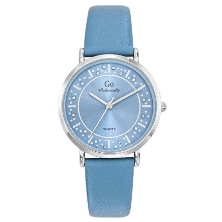Girl Only - Montre Femme Cuir bleu - Ref 699587