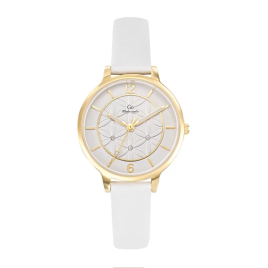 Girl Only - Montre Femme Cuir blanc - Ref 699597