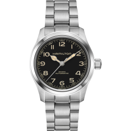 HAMILTON - Montre Homme Khaki Field Automatic acier - Ref H70405130