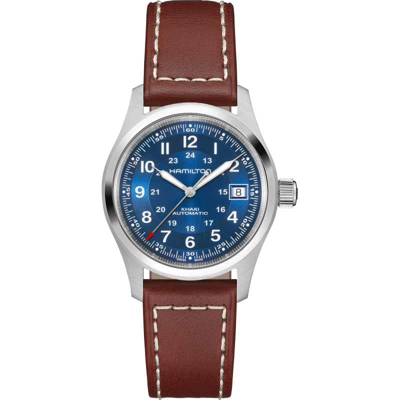 HAMILTON - Montre Homme Khaki Field Auto - Ref H70455540 HAMILTON - Montre Homme Khaki Field Auto - Ref H70455540