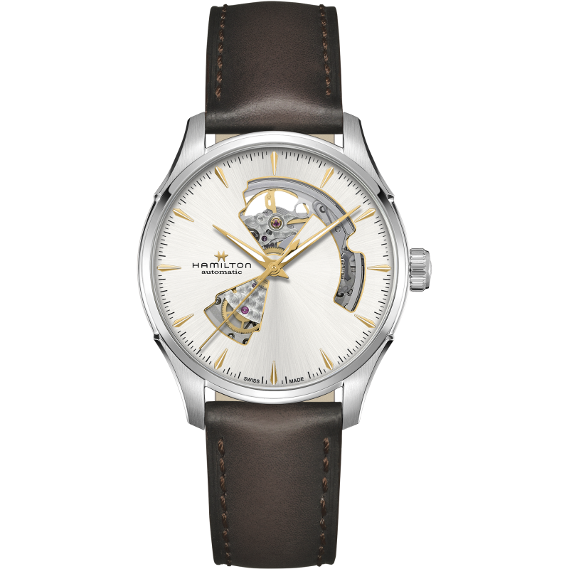 HAMILTON - Montre Homme Jazzmaster Open Heart - Ref H32675551
