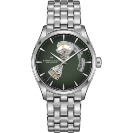 HAMILTON - Montre Homme Jazzmaster Open Heart - Ref H32705160