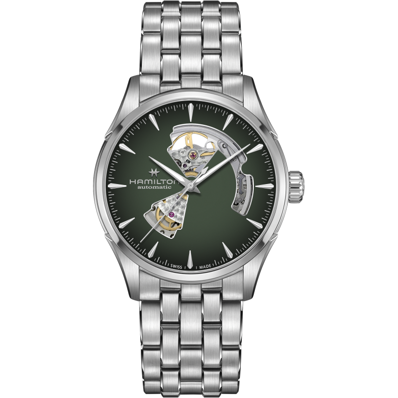 HAMILTON - Montre Homme Jazzmaster Open Heart - Ref H32705160