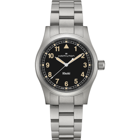 HAMILTON - Montre Homme Khaki Field Quartz acier - Ref H69401131