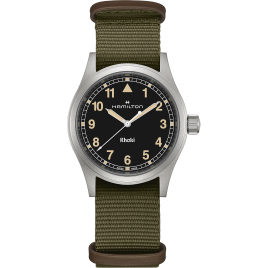 HAMILTON - Montre Homme Khaki Field Quartz nato - Ref H69401930