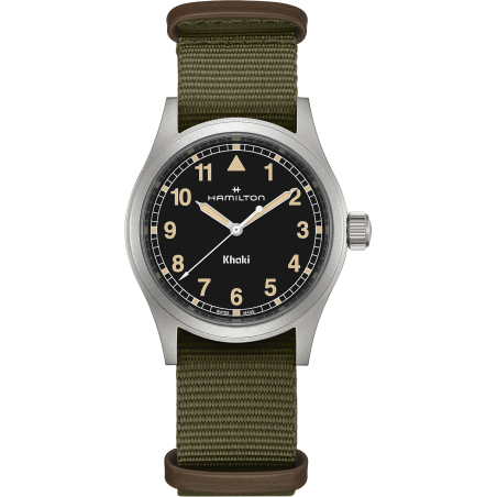 HAMILTON - Montre Homme Khaki Field Quartz nato - Ref H69401930