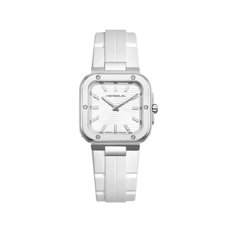 HERBELIN - Montre Femme Cap Camarat Square - Ref 17546A12CW