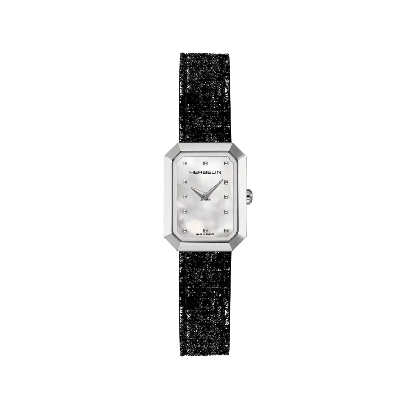 HERBELIN - Montre Femme Octogône - Ref 17446AP19 HERBELIN - Montre Femme Octogône - Ref 17446AP19