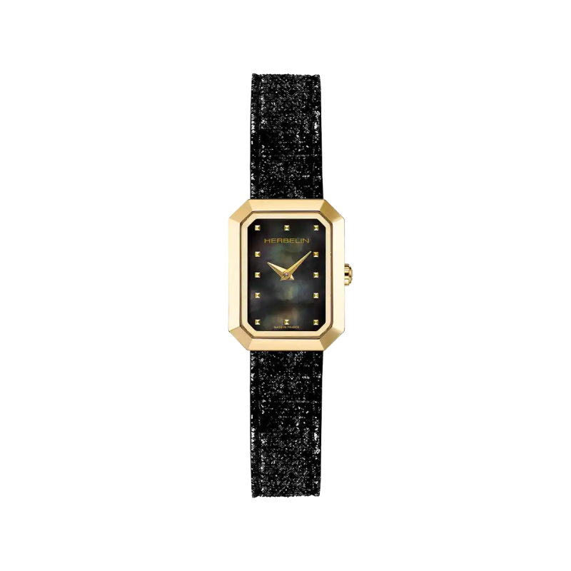 HERBELIN - Montre Femme Octogône - Ref 17446P49