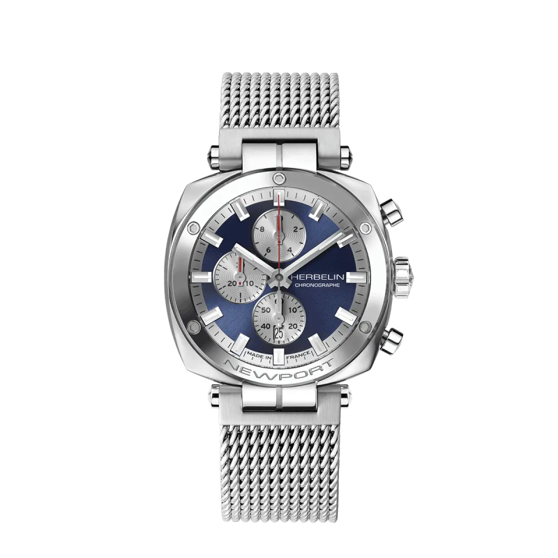 HERBELIN - Montre Homme Newport Heritage - Ref 35664AP25B