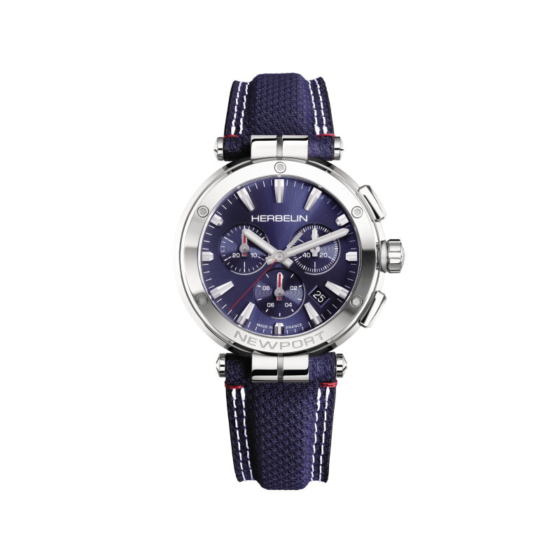 HERBELIN - Montre Homme Newport Chrono - Ref 37658AP15BL