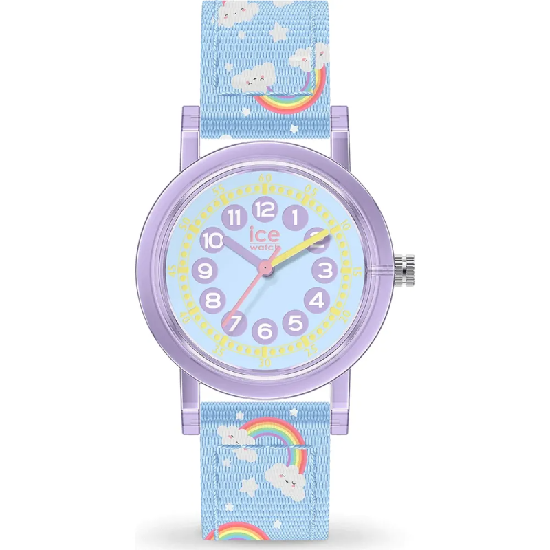 ICE WATCH - Montre Enfant ICE learning Light blue rainbow - Ref 24498