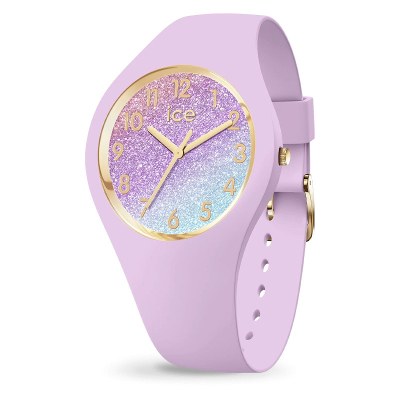 ICE WATCH - Montre Femme ICE glitter Lilac cosmic - Ref 022570