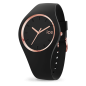 ICE WATCH - Montre Femme ICE glam Black Rose-Gold - Ref 024521