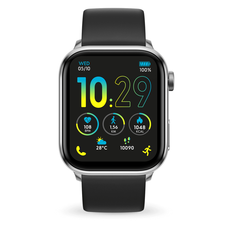 ICE WATCH - Montre Mixte ICE smart 3.0 Silver Black - Ref 024301