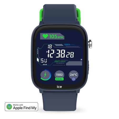 ICE WATCH - Montre Enfant ICE smart junior 3.0 Find My Blue - Ref 024547