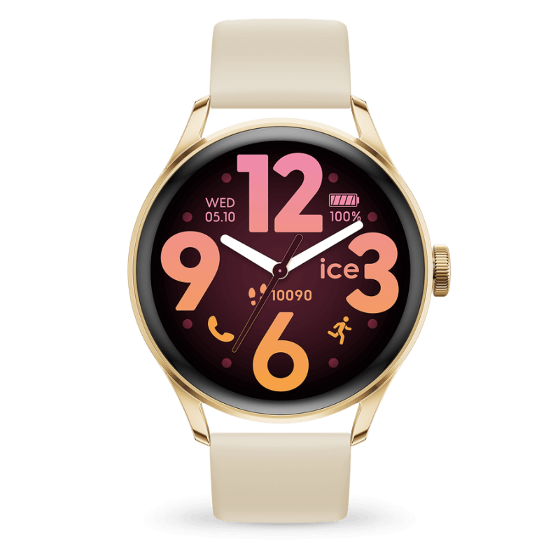 ICE WATCH - Montre Mixte ICE smart 3.0 Gold Beige - Ref 25115