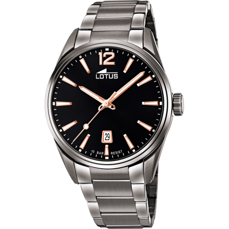 LOTUS - Montre Homme Cadran noir - Ref 18684/2