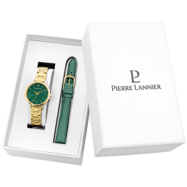 PIERRE LANNIER - Montre Femme Coffre Metropolitain - Ref 440F572