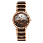 RADO - Montre Femme Centrix Automatic Diamonds Open Heart - Ref R30029902
