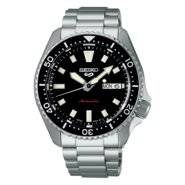 SEIKO - Montre Homme SKX Noir - Ref SRPL85K1