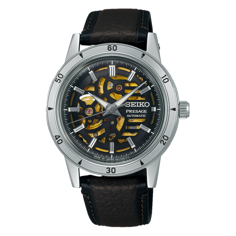 SEIKO - Montre Homme Style 60's - Ref SSA461J1