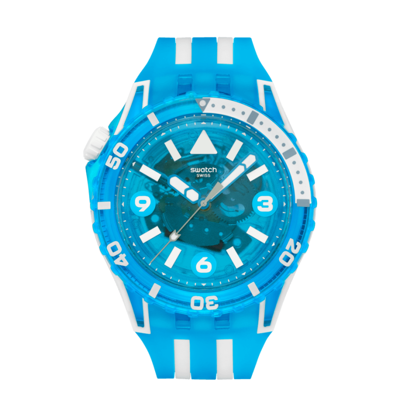 SWATCH - Montre Homme Blue Fire - Ref SSCU09S100 SWATCH - Montre Homme Blue Fire - Ref SSCU09S100