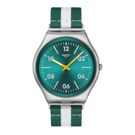 SWATCH - Montre Homme Casual Stripe - Ref SS07S149