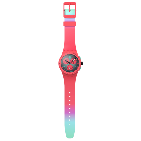 SWATCH - Montre Femme Paradiso Kinetiko - Ref SUSP100