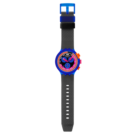 SWATCH - Montre Homme Swatch Neon Party - Ref SB06N102