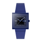 SWATCH - Montre Femme Squarely Blacklight - Ref SO34N700