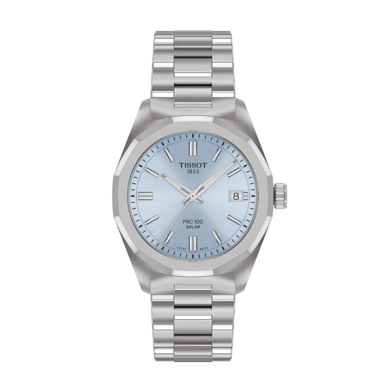 TISSOT - Montre Homme PRC 100 Solar bleu - Ref T1518221135100 TISSOT - Montre Homme PRC 100 Solar bleu - Ref T1518221135100