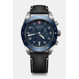 VICTORINOX - Montre Homme Swiss Army Chronograph bleu - Ref 242047