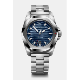 VICTORINOX - Montre Homme Inox acier bleu - Ref 242020