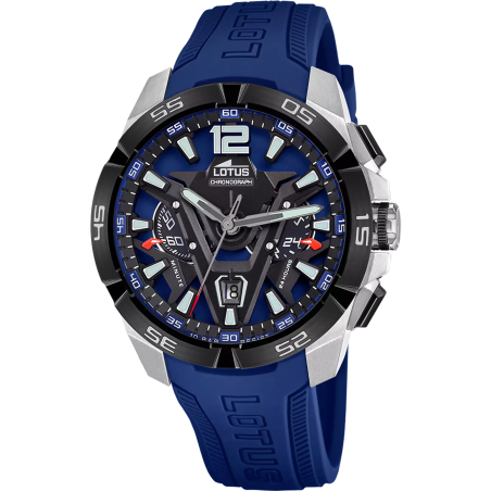 LOTUS - Montre Homme Silicone bleu - Ref 18944/1