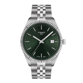 Montre Mixte Tissot Ballade vert bracelet acier - Réf. T1564101109100