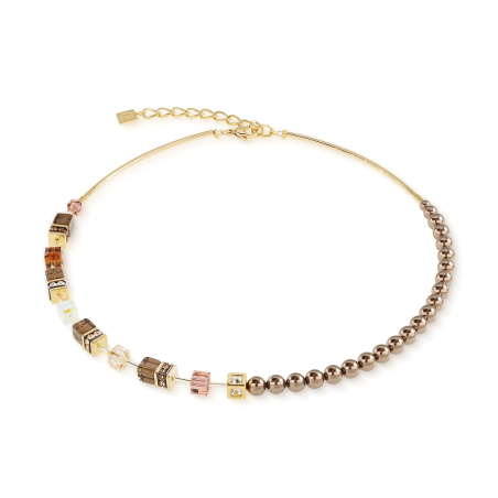 Coeur de Lion - Collier Geocube Mocha Mousse - Ref 5086/10-1100