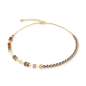 Coeur de Lion - Collier Geocube Mocha Mousse - Ref 5086/10-1100