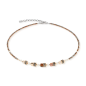 Coeur de Lion - Collier Geocube Mocha Mousse - Ref 4567/10-1100