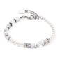 Coeur de Lion - Bracelet Geocube bleu clair - Ref 4354/30-0720