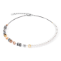 Coeur de Lion - Collier Geocube multicolore - Ref 4086/10-1633