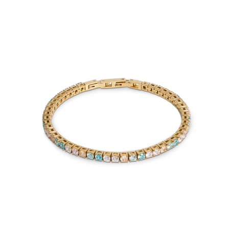 Coeur de Lion - Bracelet Tennis acier doré - Ref 0600/30-1590