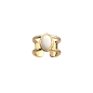 Les Georgettes - Bague mirabe nacre 12mm - Ref 70412930108