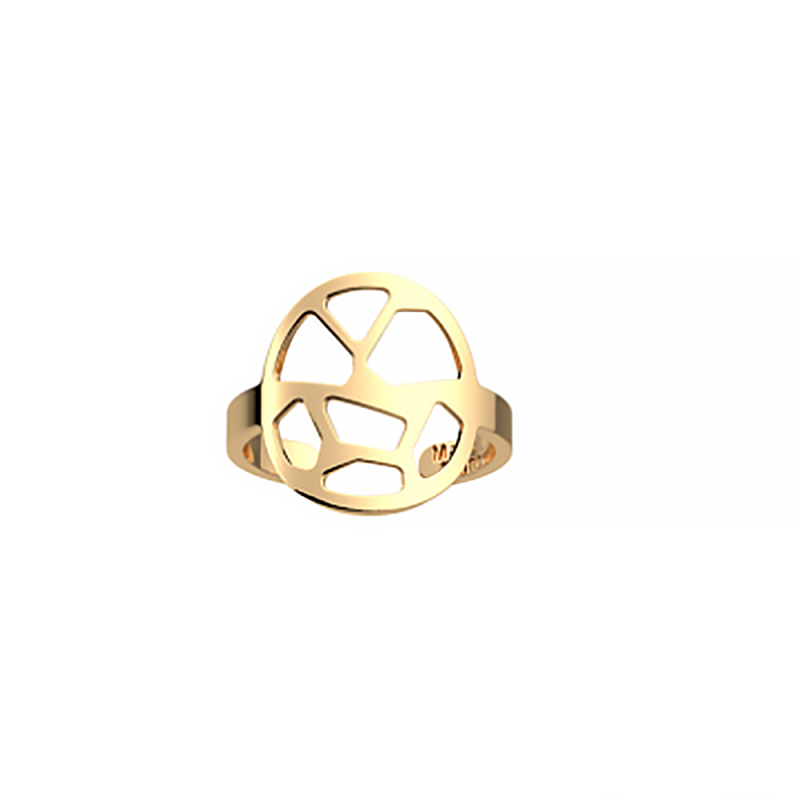 Les Georgettes - Bague Girafe doré 16mm - T58 - Ref 70347410100