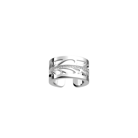 Les Georgettes - Bague Fontaine argenté 12mm - T52 - Ref 70342471608